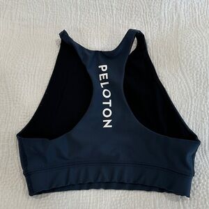 Peloton Navy Racerback Bra